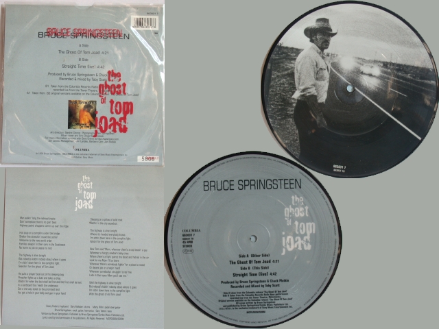 Bruce Springsteen - THE GHOST OF TOM JOAD / STRAIGHT TIME (PICTURE)